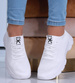 Białe wsuwane buty sportowe /E6-3 16114 G280/