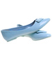 Niebieskie baleriny damskie /B4-2 8250 S099/