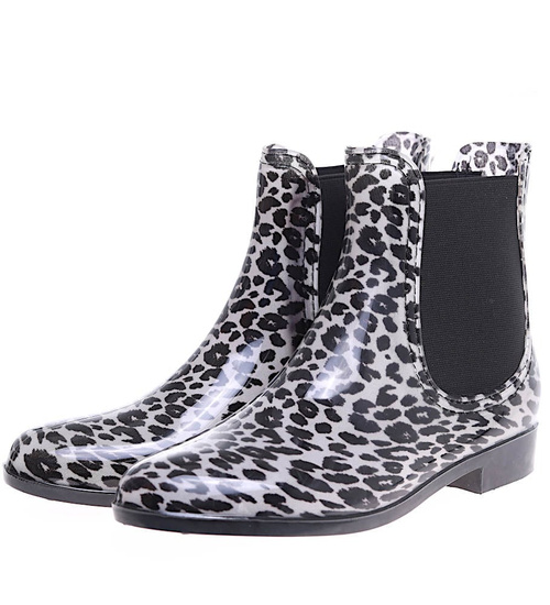 Klasyczne krótkie kalosze gumowce sztyblety Rain Chic /B1-1 15846 T390/