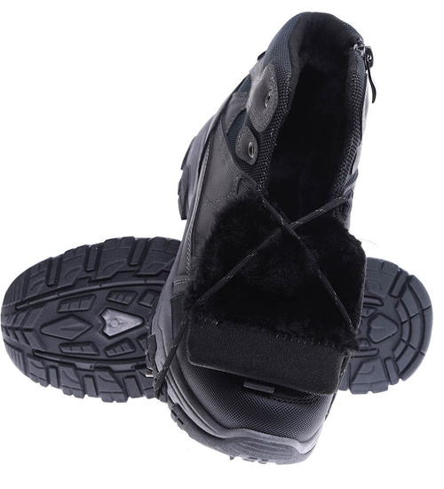 Zimowe szare chłopięce buty trekkingowe /G5-2 15389 T534/