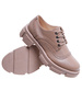 Wiosenne sznurowane półbuty damskie na platformie Khaki /F6-1 15490 T248/