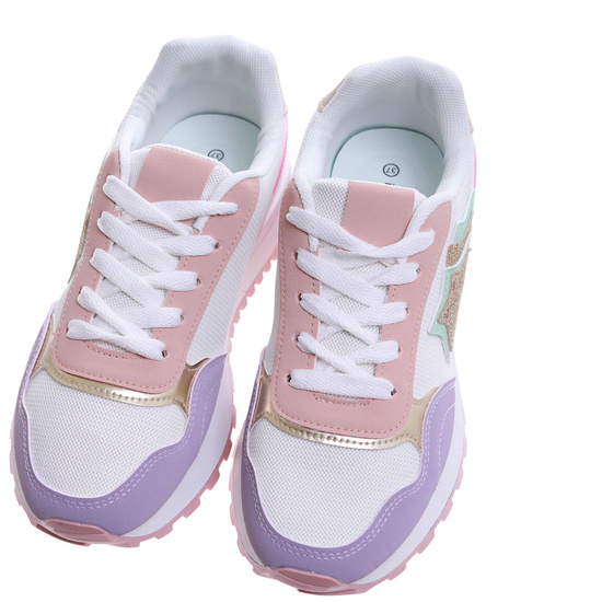 Pastelowe buty sportowe sneakersy /C7-3 17442  W299/