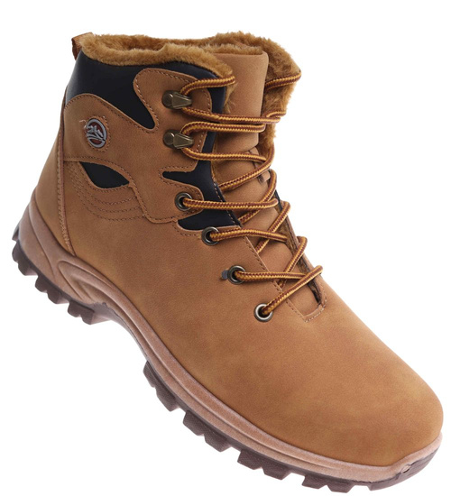 Zimowe buty trekkingowe męskie Camel /J6-3 h2 13068 T399/