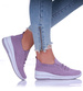 Fioletowe wsuwane buty sportowe /H2 17268 W101/