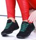 Lekkie czarne buty sportowe /D8-1 14735 S341/