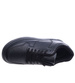 Czarne damskie trampki na niskiej platformie /F7-3 13618 T484/