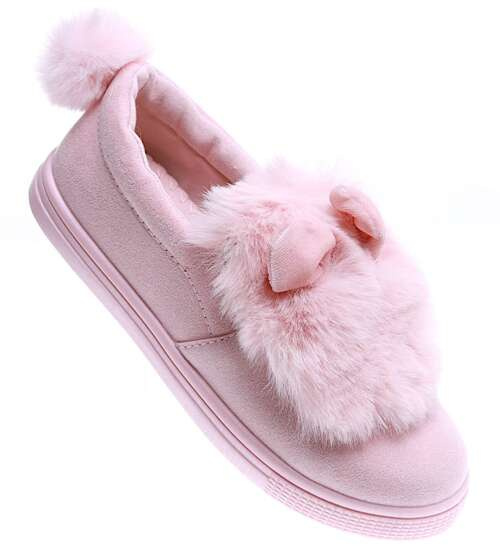 Różowe dziewczęce tenisówki /B1-2 15713 T000-67/