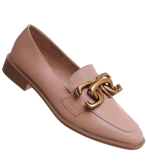 Wsuwane baleriny lordsy Khaki /A6-2 11599 T581/