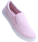 Wsuwane różowe trampki slip on /G8-2 13607 S171/