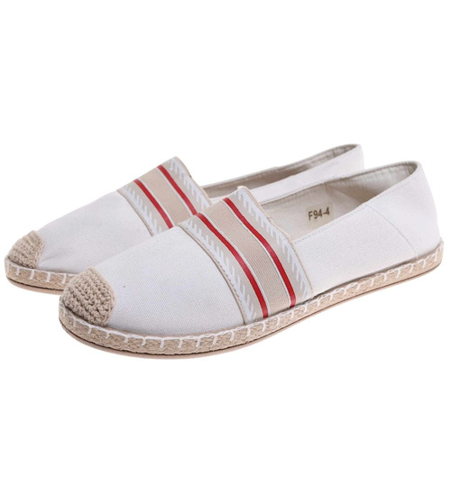 Wsuwane baleriny espadryle /A8-2 17956 T13-53/