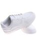 Białe sznurowane męskie sneakersy /D4-3 16681 T345/