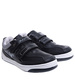 Czarne chłopięce buty sportowe trampki na rzepy /D9-3 15568 T346/