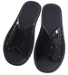 Czarne domowe klapki kapcie /D8-1 16205 S165/