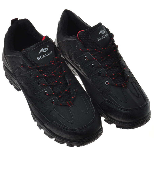 Buty trekkingowe męskie Czarne /E3-1 9469 S442/