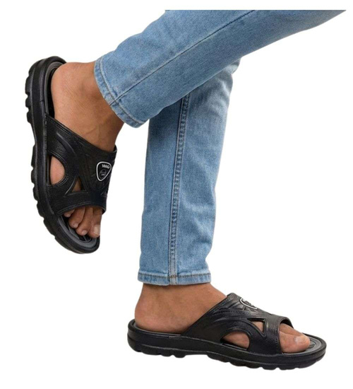 Wodoodporne chłopięce klapki buty na plażę /16532 G3-1 T8/