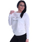 Ecru sportowa bluza damska Im Sorry /H2 UB527 T149/