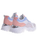 Damskie sneakersy na platformie Pink /G5-3 10623 S498/