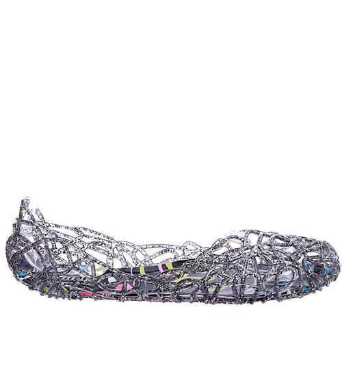 Wodoodporne balerinki meliski Czarne /H2 14576 T890/