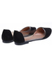 Transparentno czarne balerinki /A9-2 15854 T190/