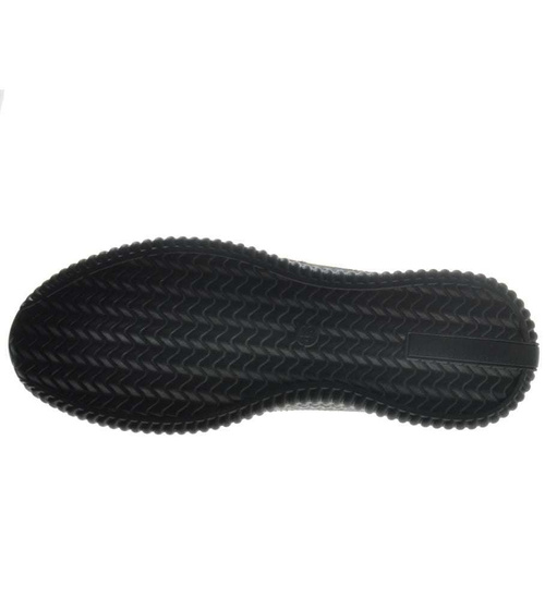 Czarne sportowe obuwie męskie Black-Red /G13-3 9029 S275/