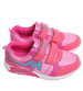 Sportowe buty dziewczęce na rzepy Różowe /G12-2 18130 T292/