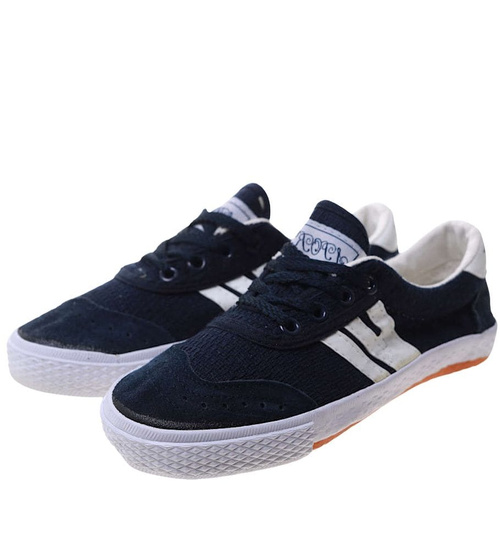 Sznurowane granatowe trampki halówki /B2-1 17187 T055/