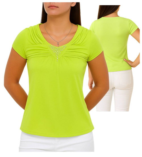 Zielona koszulka bluzka damska /H2-K42 UB959 S0/