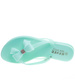 Plażowe damskie klapki japonki Miętowe /G9-2 14523  T089/