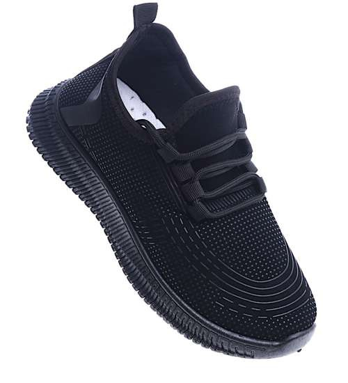 Chłopięce buty sportowe Czarne /F1-1 14162 T283/