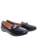 Czarne wiosenne baleriny lordsy /G9-2 15508 T243/