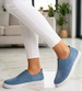 Wsuwane niebieskie tenisowki slip on /F4-3 13465 S079/