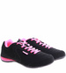 Lekkie czarno fuksjowe buty sportowe /E2-1 H2 14737 S149/