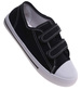 Czarne tenisówki dla chłopca na rzepy /F8-1 18099 T189/