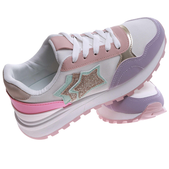 Pastelowe buty sportowe sneakersy /C7-3 17442  W299/