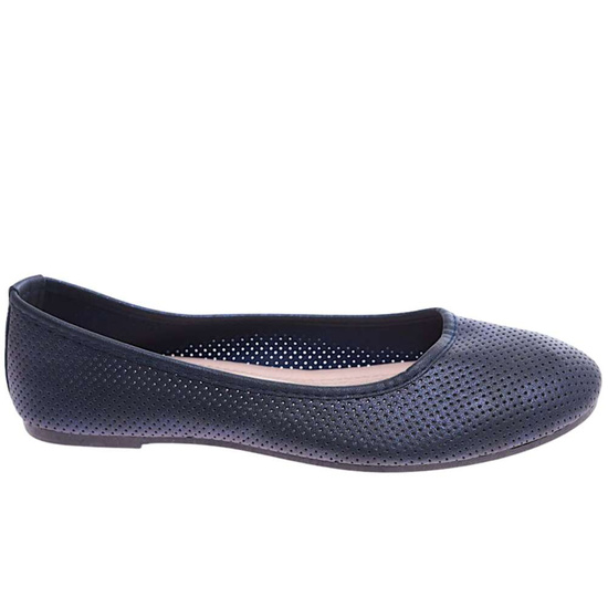 Baleriny damskie ażurowe wiosenne buty /E8-2 17273 T191/