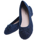 Granatowe koronkowe baleriny /G5-3 16607 T8-61/
