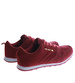 Wiązane bordowe sportowe buty damskie /F5-3 15093 T349/