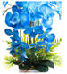 Niebieski storczyk orchidea Kompozycja kwiatowa 5 Pędów 60 cm KOMp62 S546