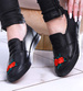 Wsuwane czarne trampki slip on /F7-2 13973 S178/