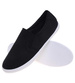 Wsuwane materiałowe trampki slip on Czarne /G13-3 18739 T280/