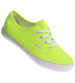 Jasno zielone niskie tenisówki damskie z tkaniny /G13-2 16191 G152/