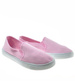 Różowe tenisówki damskie slip'on /B6-1 8536 S096/
