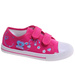 Dziewczęce różowe tenisówki na rzepy /F10-2 18037 T186/