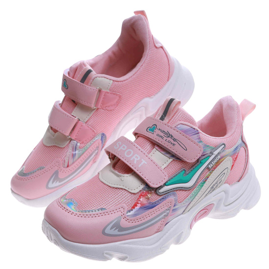 Różowe dziewczęce buty sportowe /F1-3 17426 T203/