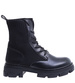 Klasyczne wsuwane czarne botki workery /B2-3 13035 T494/