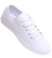 Białe ażurowe tenisówki damskie /B6-2 16028 D383/