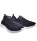 Czarne wsuwane obuwie sportowe /C1-3 11919 T198/