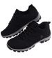 Męskie buty trekkingowe Duże rozmiary Czarne /B5-1 18106 T436/