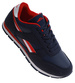Sportowe granatowo czerwone buty chłopięce /G11-1 16757 T389/