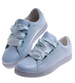 Wiązane trampki damskie pastelowe Baby Blue /A3-3 17510 W192/